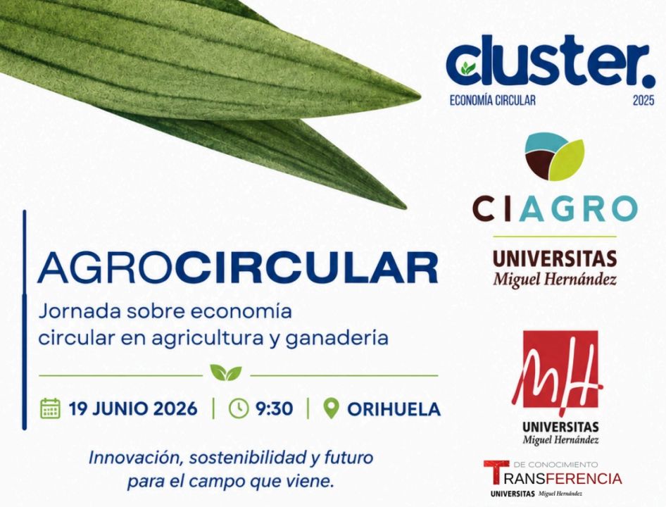  AgroCircular | Innovación, transferencia y colaboración para el sector agroalimentario (19.06.2026)